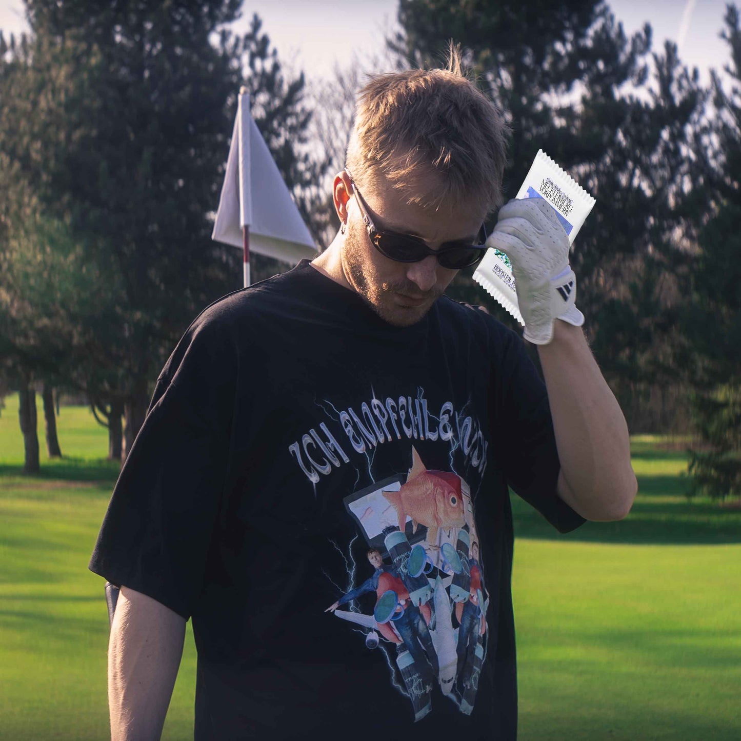"Ich empfehle mich"-Shirt + 1 Booster - Bundle